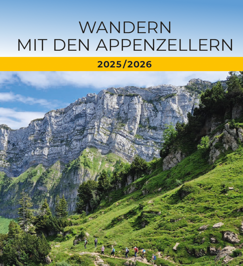 Tiltelbild Wandern mit den Appenzellern 2025:2026