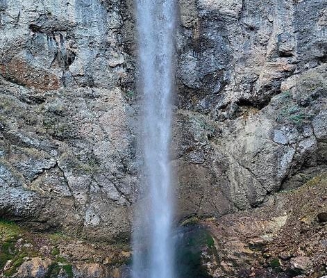 Unterwegs zum schönsten Wasserfall der Region