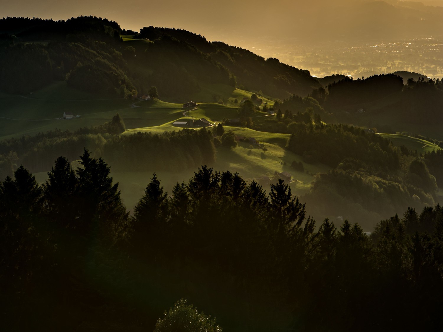 Abendstimmung auf dem St. Anton